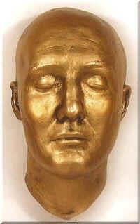 george reeves death mask