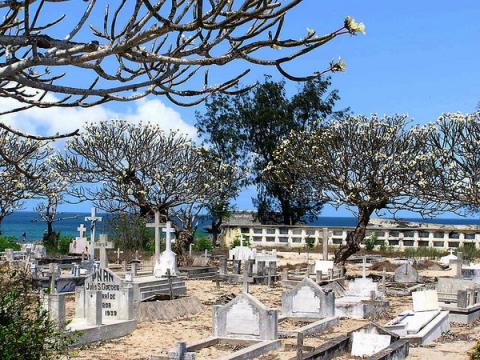 African graveyard picture