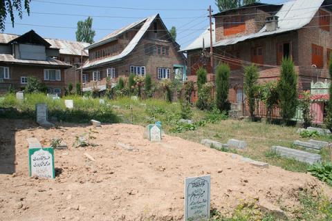 India graveyard picture