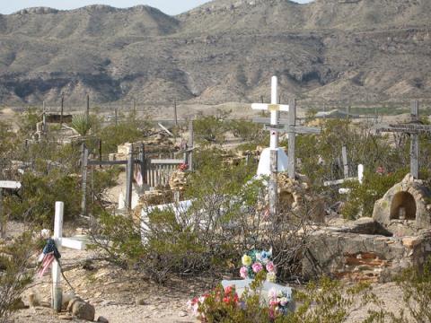 western graveyard picture